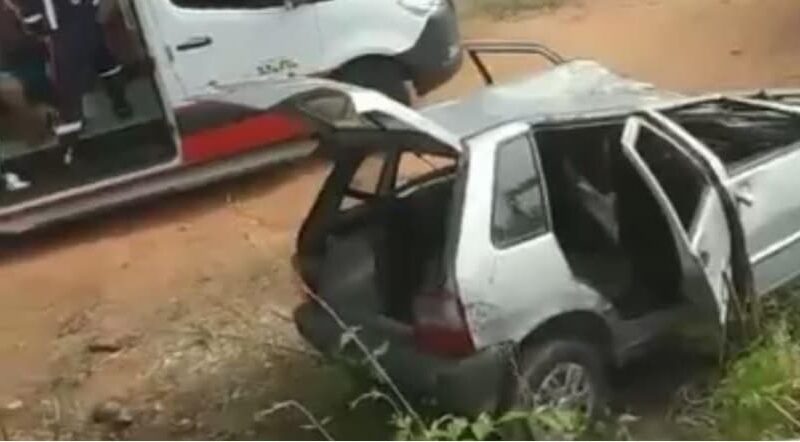 Acidente em Barbalha deixa cinco feridos no Corredor dos Sabinos – Foto: Reprodução redes sociais