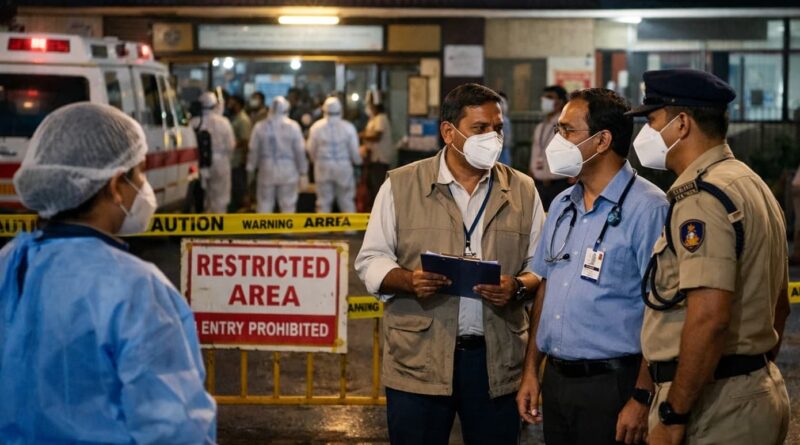 Hospital na Índia reforça protocolos após confirmação de casos do vírus Nipah em profissionais de saúde