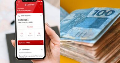 Agente do Santander orienta pequeno empreendedor durante atendimento do Microcrédito Prospera