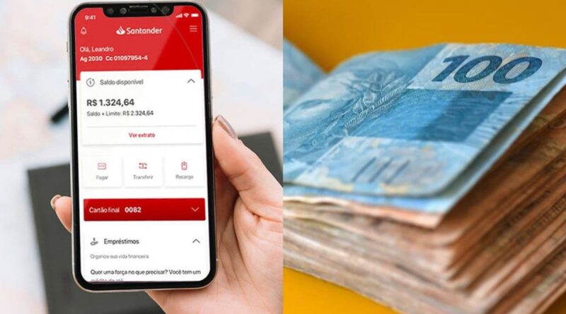 Agente do Santander orienta pequeno empreendedor durante atendimento do Microcrédito Prospera