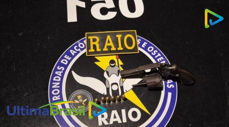 Polícia apreende revólver calibre 38 durante ação do CPRAIO no bairro Seminário em Crato